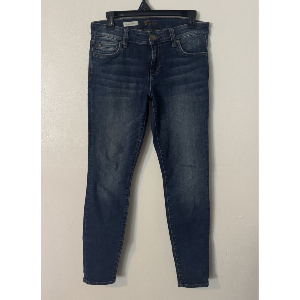 Kut From The Kloth Jeans Women's SZ 6 Blue Dark Wash Denim